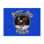 July 20, 1969 Apollo 11 Mission to the Moon postcards