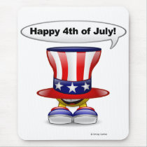 July 4 Hat Dance mousepads by smileycentral July 4 Hat Dance mousepads