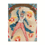 July 4 Independence Day Uncle Sam postcards