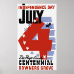 July 4 Poster
