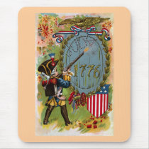 July 4th 1776 Minuteman Mousepad