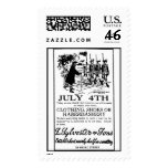July 4th 1912 Vintage Men's Apparel Ad Postage