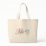 July 4th canvas bags