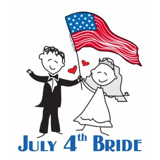 July 4th Bride Gifts shirt