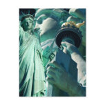 July 4th Celebration Lady Liberty Postcards postcards