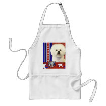 July 4th Firecracker - Bichon Frise Aprons