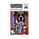 July 4th Firecracker - Boxer stamp