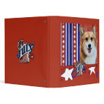 July 4th Firecracker - Corgi - Owen binders