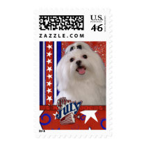 July 4th Firecracker - Maltese Postage