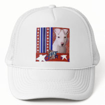 July 4th Firecracker - Pitbull Puppy - Petey Hats