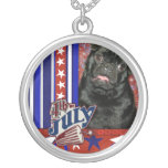 July 4th Firecracker - Pug - Ruffy Custom Jewelry