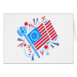 July 4th Flag Cards