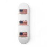 July 4th Flag Skateboard