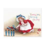 July 4th Girl and Toy Soldiers Postcards