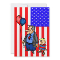 July 4th Party Invitation invitations