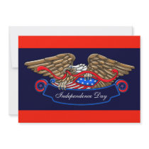 July 4th Party Invitation invitations