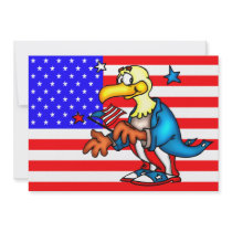July 4th Party Invitation invitations