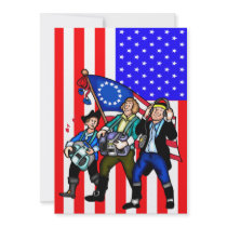 July 4th Party Invitation invitations