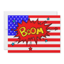 July 4th Party Invitation invitations