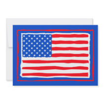 July 4th Party Invitation invitations