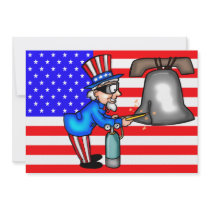 July 4th Party Invitation invitations