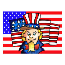 July 4th Party Invitation invitations