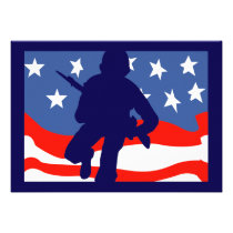 July 4th Party Invitation invitations