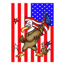 July 4th Party Invitation invitations