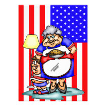 July 4th Party Invitation invitations