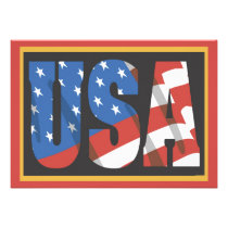 July 4th Party Invitation invitations
