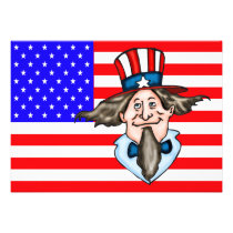 July 4th Party Invitation invitations