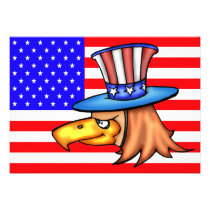July 4th Party Invitation invitations