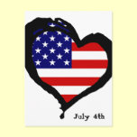 July 4th postcards