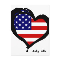 July 4th postcards by nazaire2 July 4th postcards