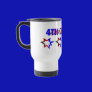 July 4th Travel Mug