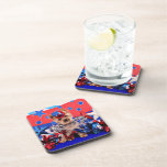 July 4th - Yorkie - Vinnie Coasters