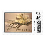 July Calla Wedding Cake Stamps