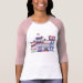 Ladies 3/4 Sleeve Raglan (Fitted)