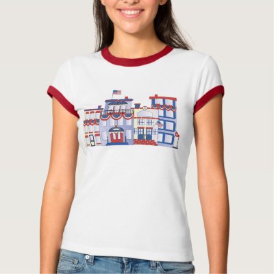 July City Tee Shirt by trennea