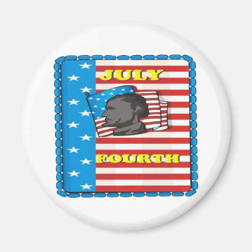 July Fourth Magnets