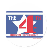 July Fourth stickers