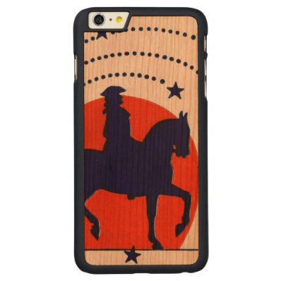 July the 4th horse patriotic Independence Day Carved® Cherry iPhone 6 Plus Case