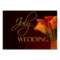 July wedding calla lily cards by aslentz July wedding calla lily cards