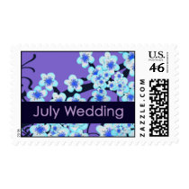 July Wedding Postage Stamps by toxiferous July Wedding Postage Stamps