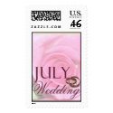 July Wedding Rose postage by aslentz July Wedding Rose postage