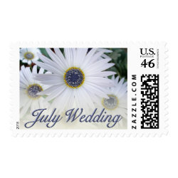 July Wedding stamps stamp
