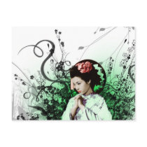Julzips - Geisha postcards