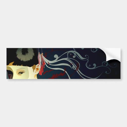 Julzips - Mascarada Bumper Sticker
