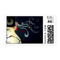 Julzips - Mascarada Postage Stamp