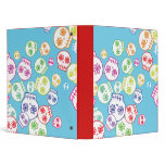 Jumble of Sugar Skulls Binder